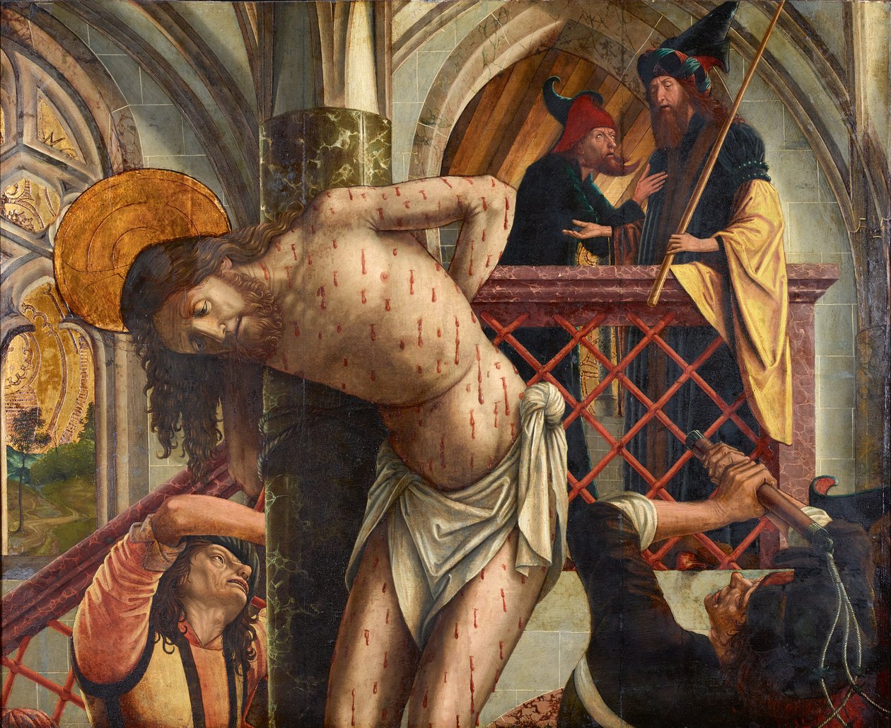 Geißelung Christi von Michael Pacher