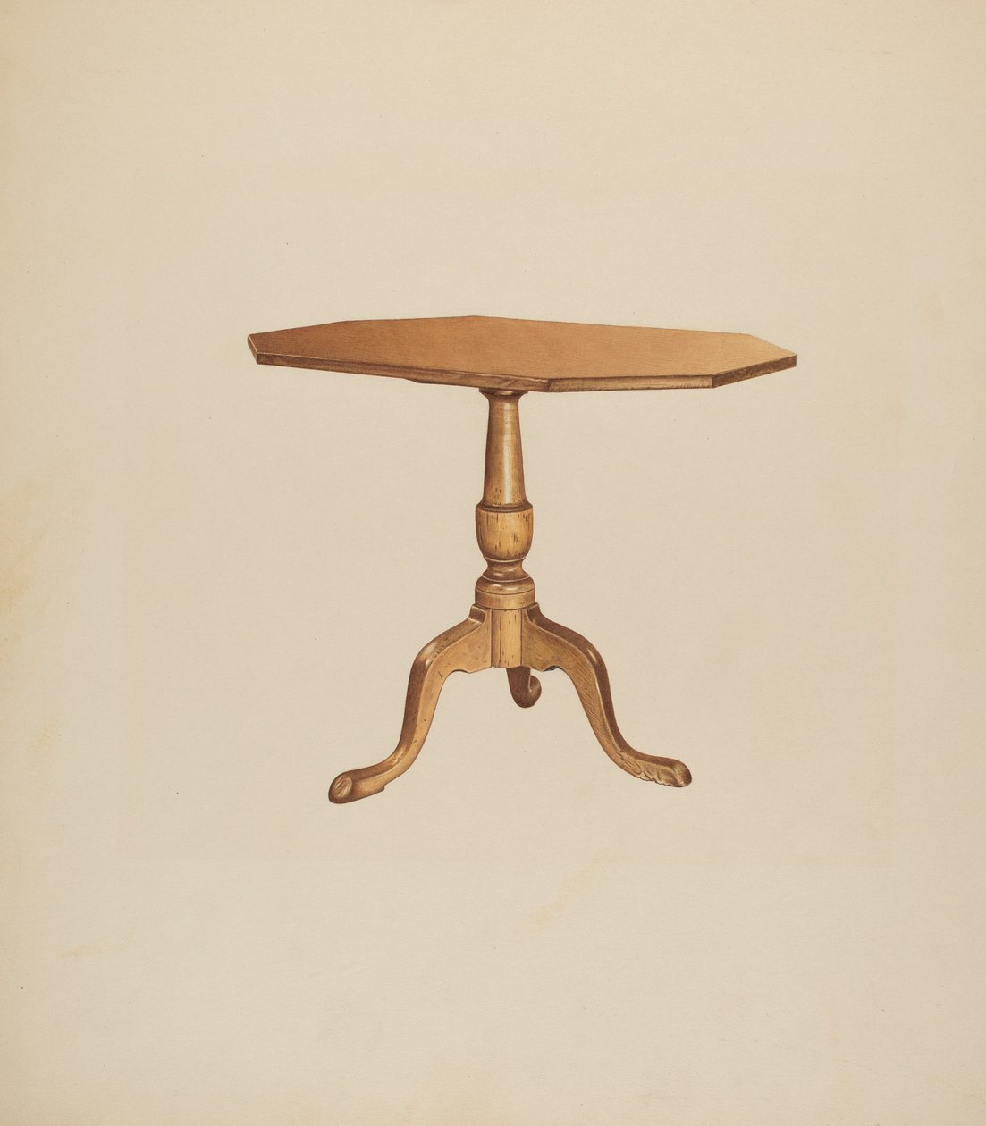 Tischstativ, 1935-1942 von Michael Riccitelli