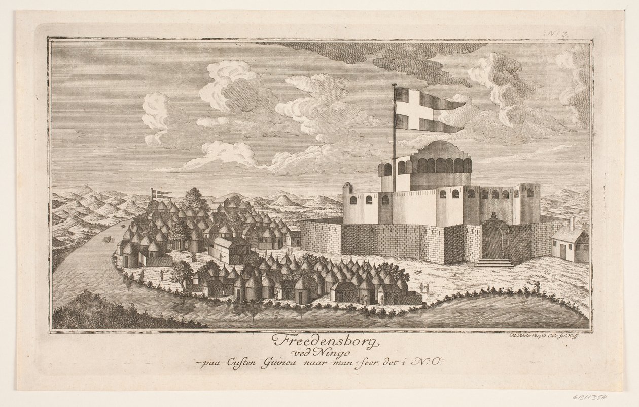 Fredensborg an der Guinea-Küste von Michael Rössler