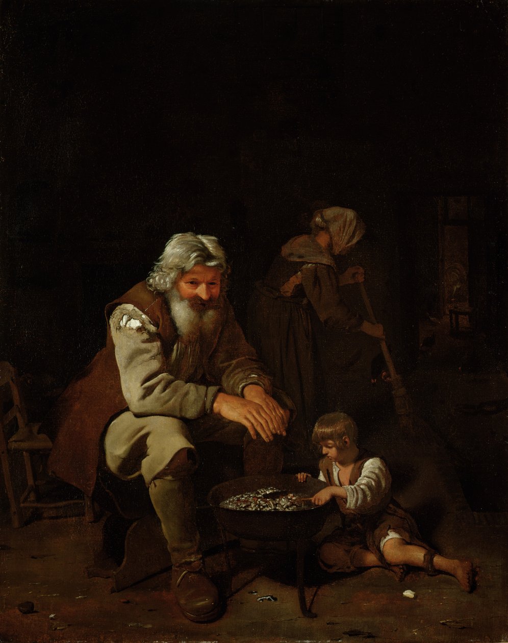 Eine Allegorie des Winters von Michael Sweerts