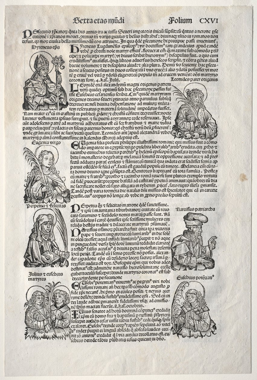 Nürnberger Chronik, 1493 von Michael Wolgemut