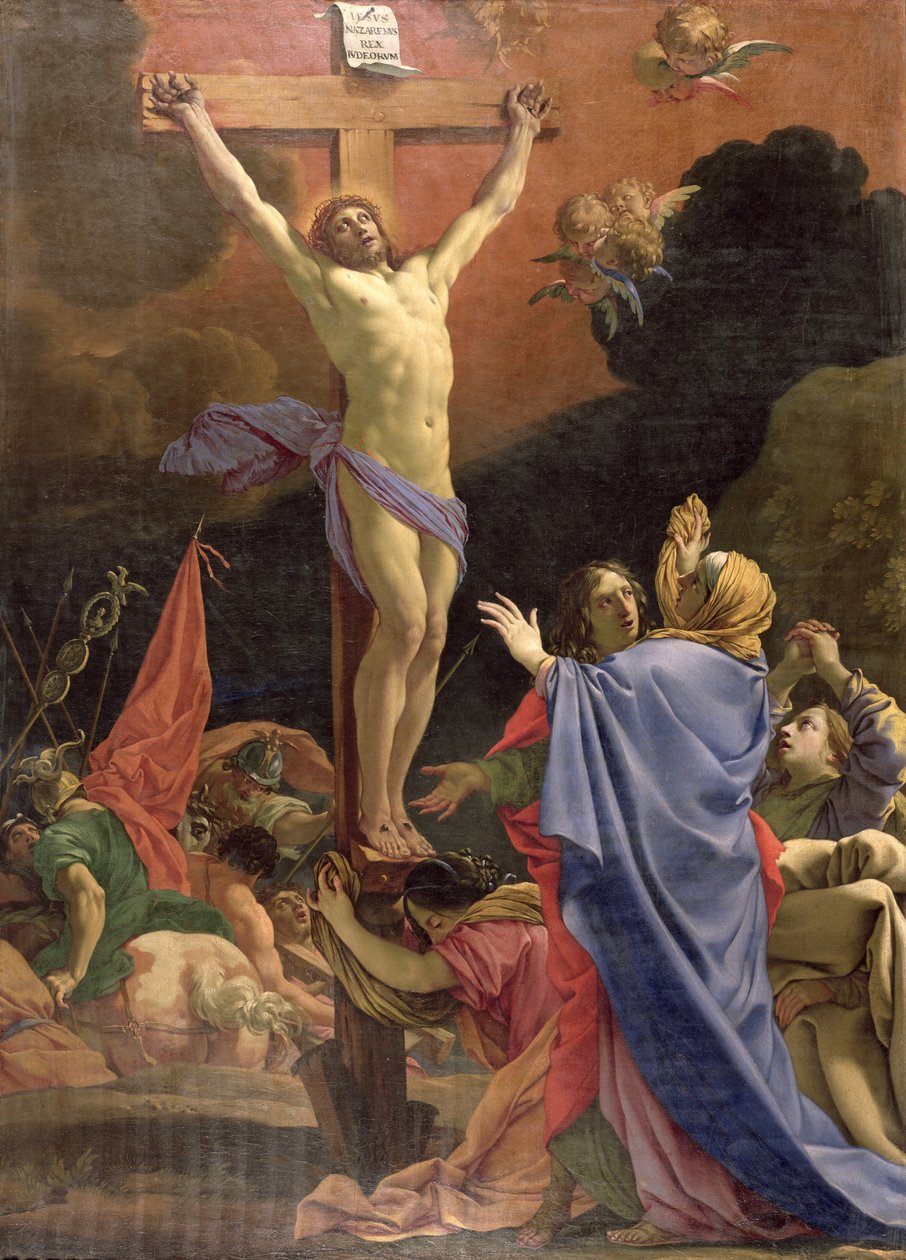 Christus am Kreuz von Michel Dorigny