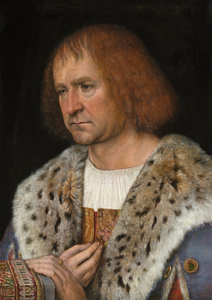 Porträt von Diego de Guevara von Michel Sittow