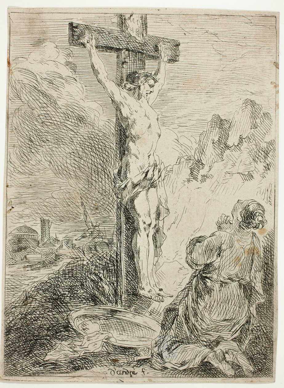 Christus am Kreuz von Michel Francois Dandre Bardon