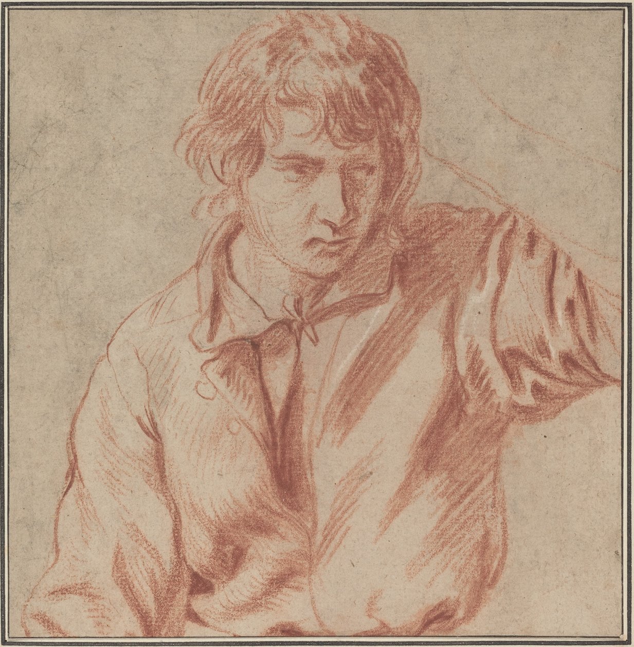 Junger Mann von Michel Francois Dandre Bardon