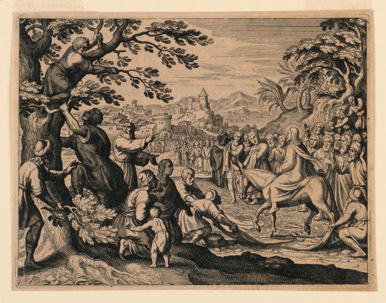 Christi Einzug in Jerusalem von Michel Lasne