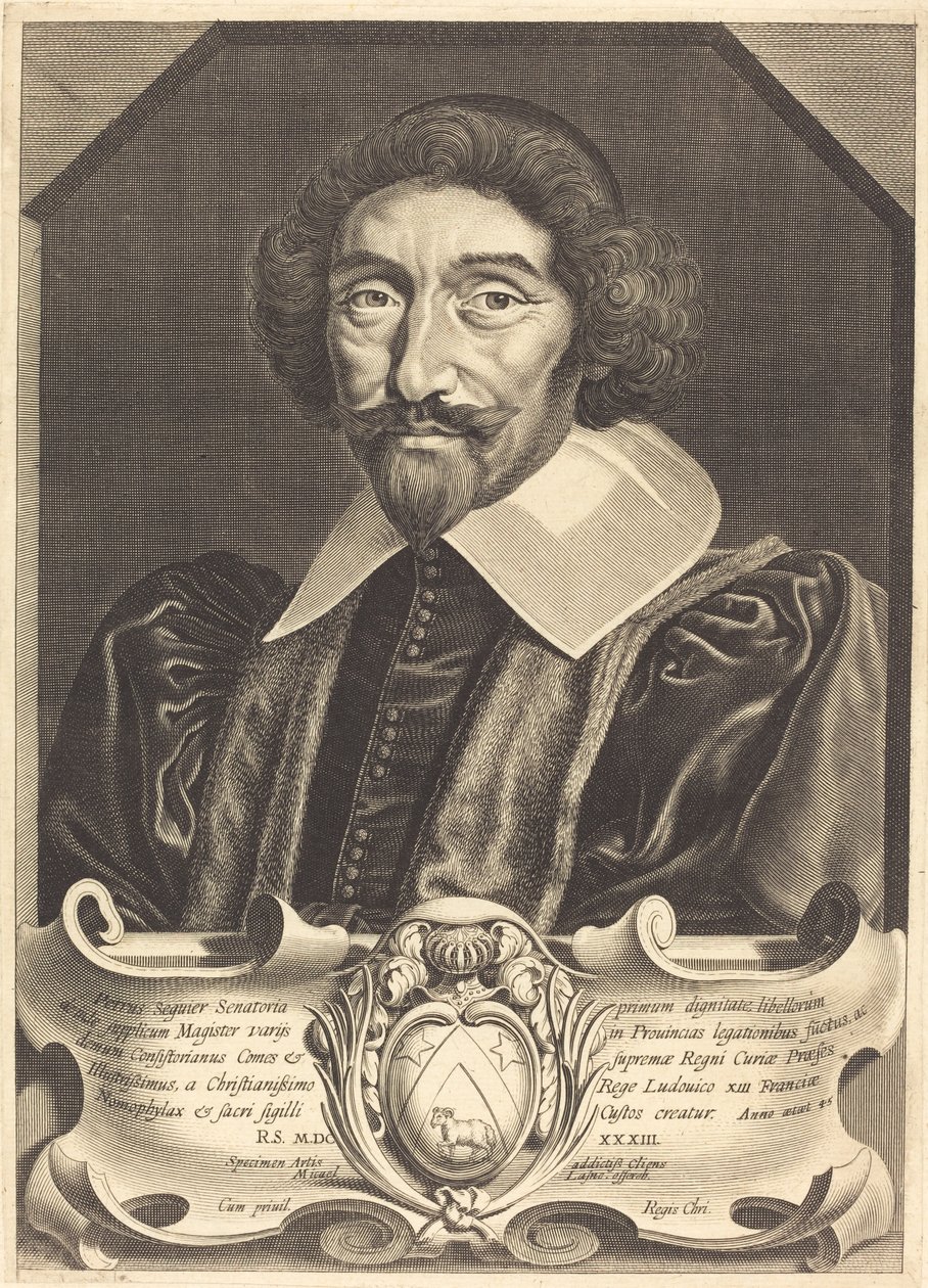 Pierre Séguier von Michel Lasne