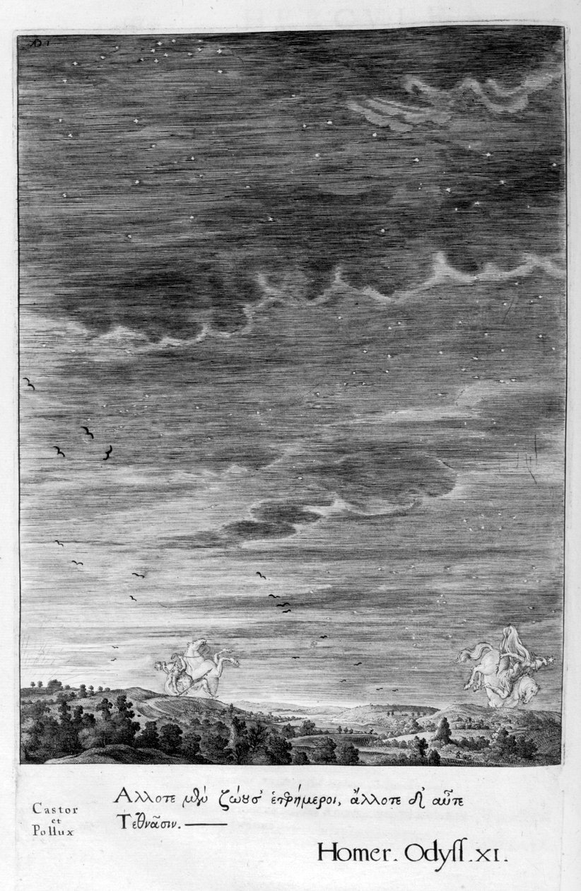 Kastor und Pollux von Michel de Marolles