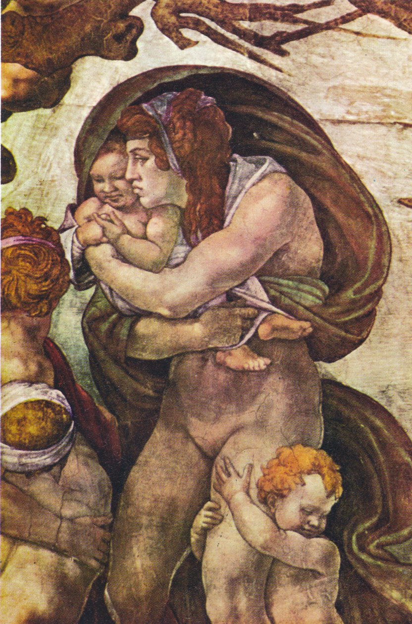 Sintflut (Detail) von Michelangelo Merisi Caravaggio