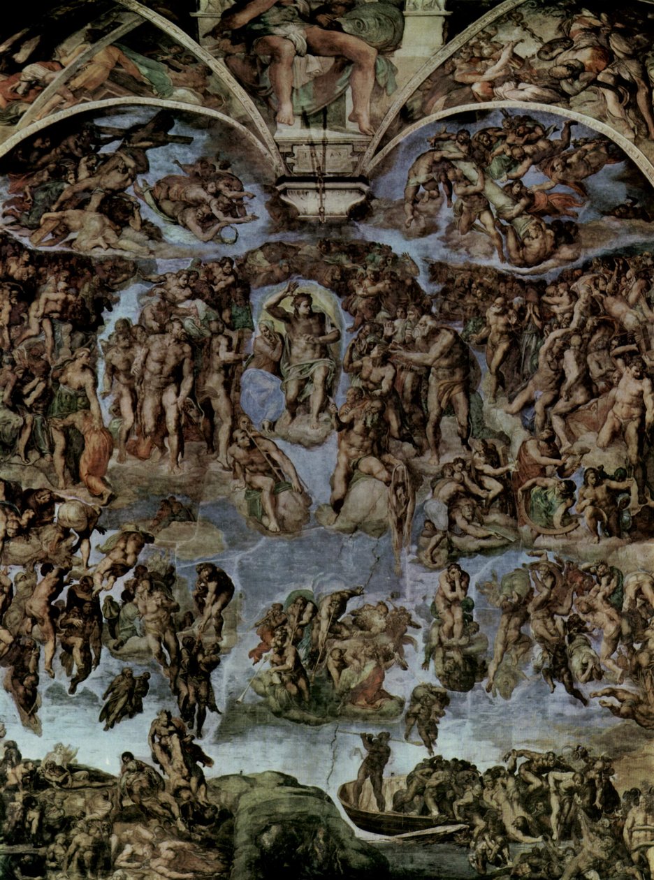 Das Jüngste Gericht von Michelangelo Buonarroti