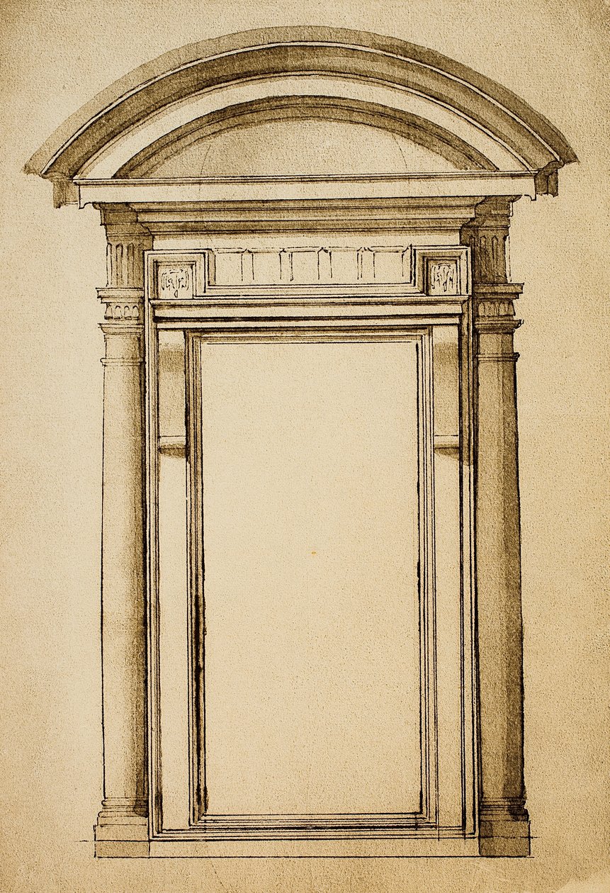 Eine Tür von Michelangelo Buonarroti