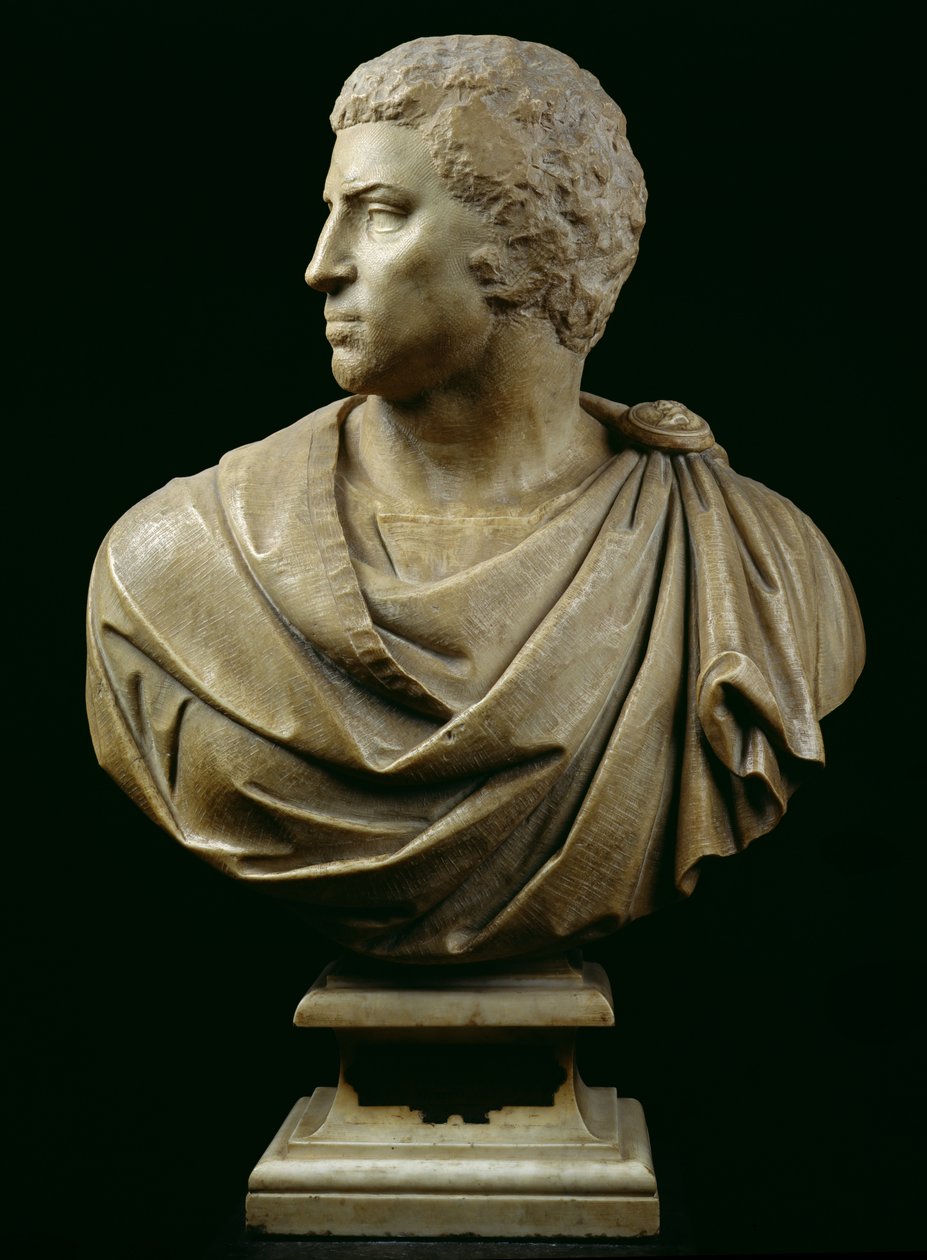Büste von Brutus (85-42 v. Chr.) ca. 1540 (Marmor) von Michelangelo Buonarroti