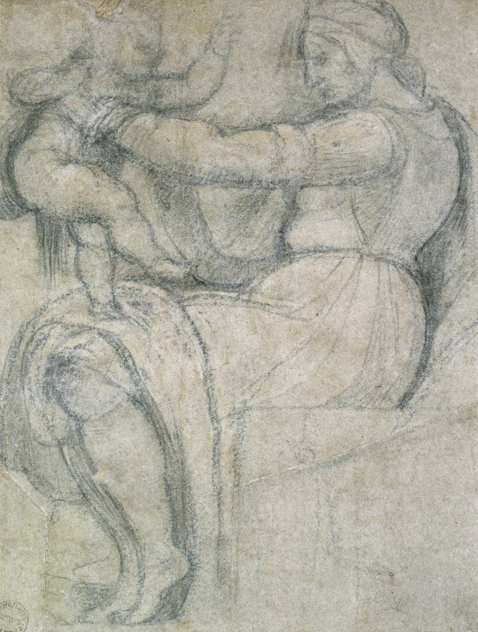 Detail von der Sixtinischen Decke von Michelangelo Buonarroti