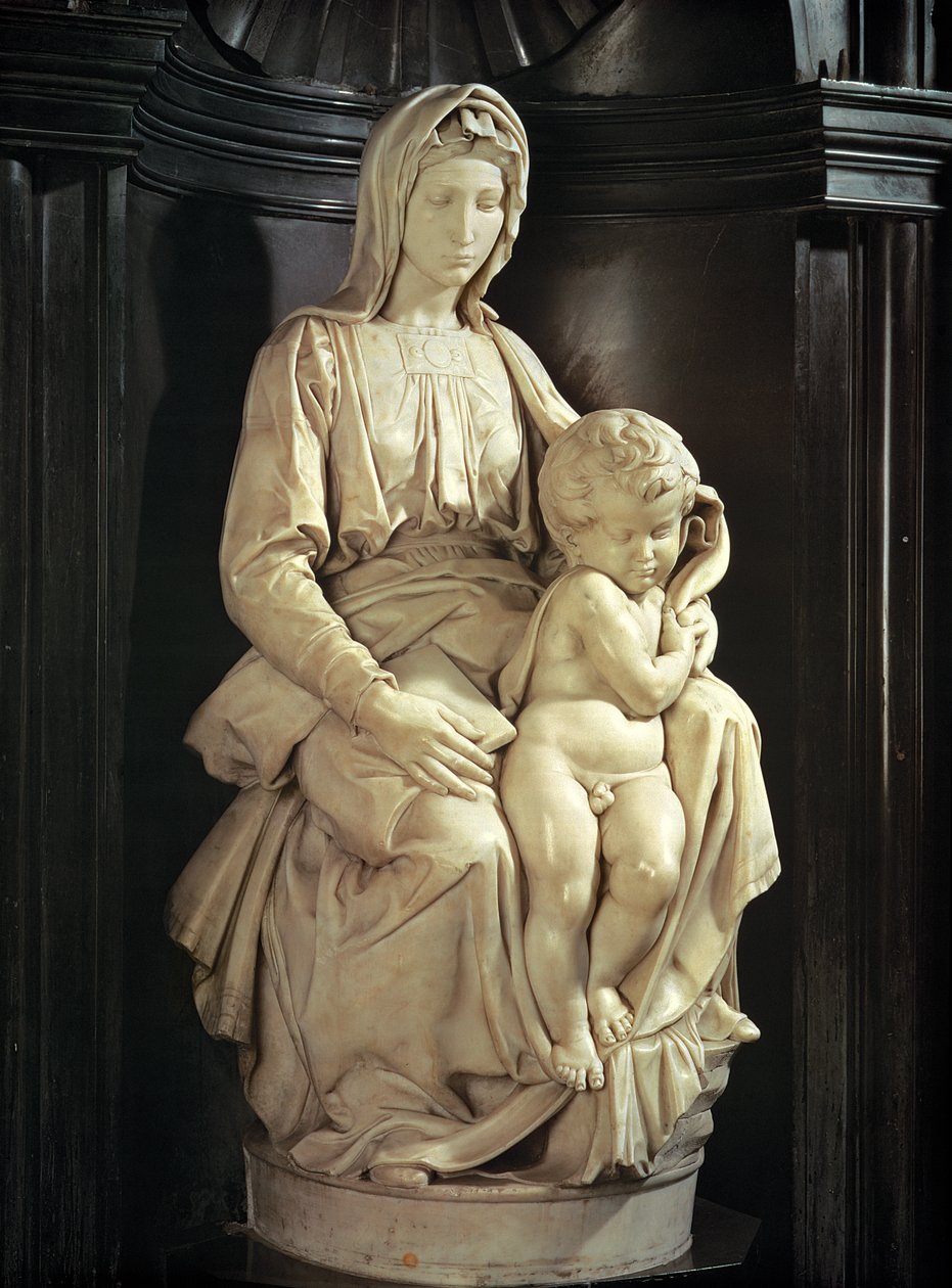 Madonna und Kind von Michelangelo Buonarroti
