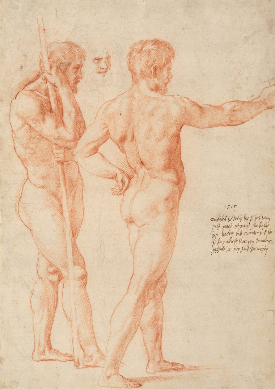 Aktstudien von Michelangelo Buonarroti
