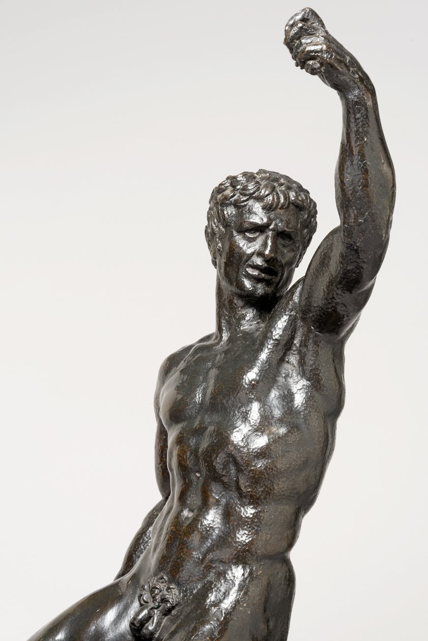 Nackte Bacchantinnen reiten auf Panthern von Michelangelo Buonarroti