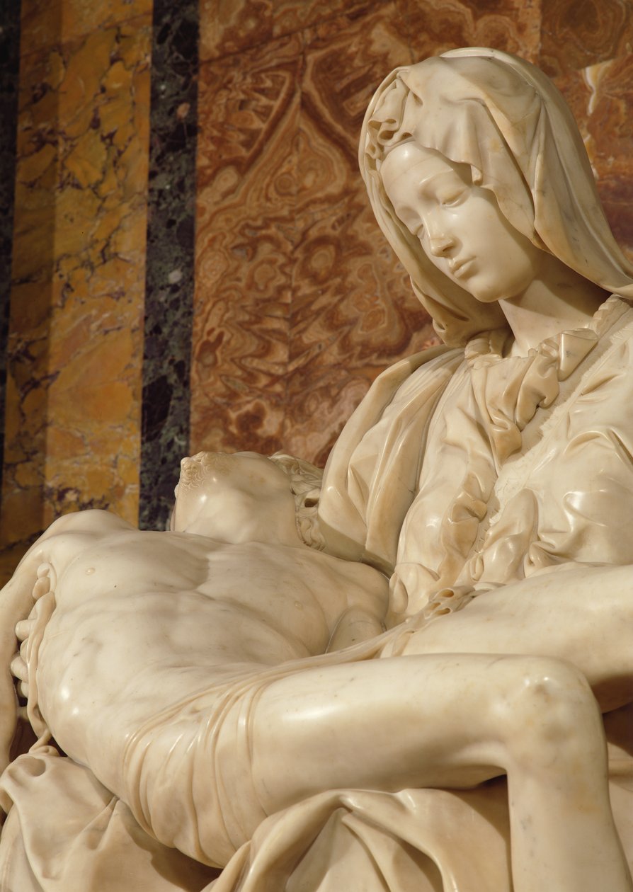 Pieta, 1498-99 von Michelangelo Buonarroti
