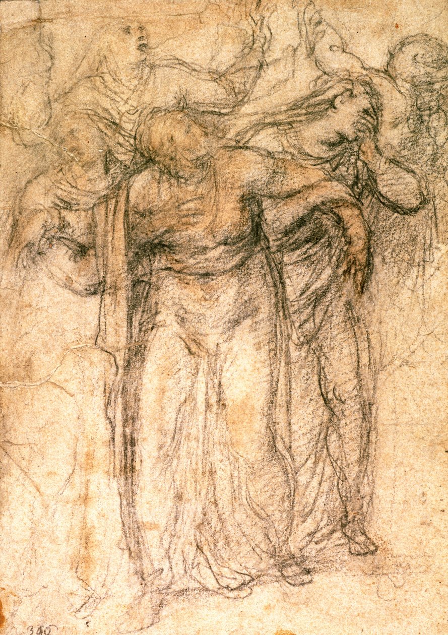 Studie trauernder Frauen von Michelangelo Buonarroti
