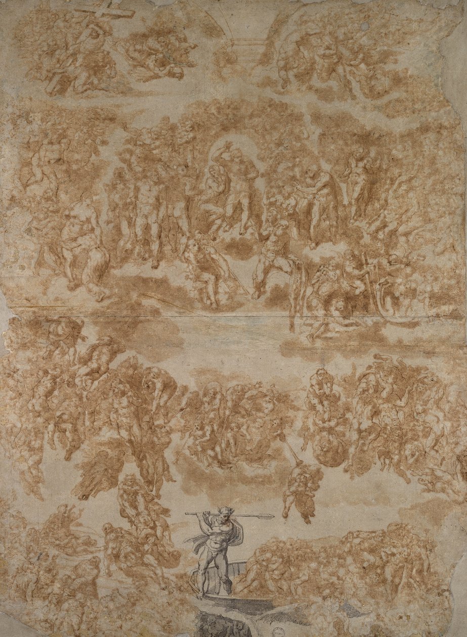 Das Jüngste Gericht von Michelangelo Buonarroti