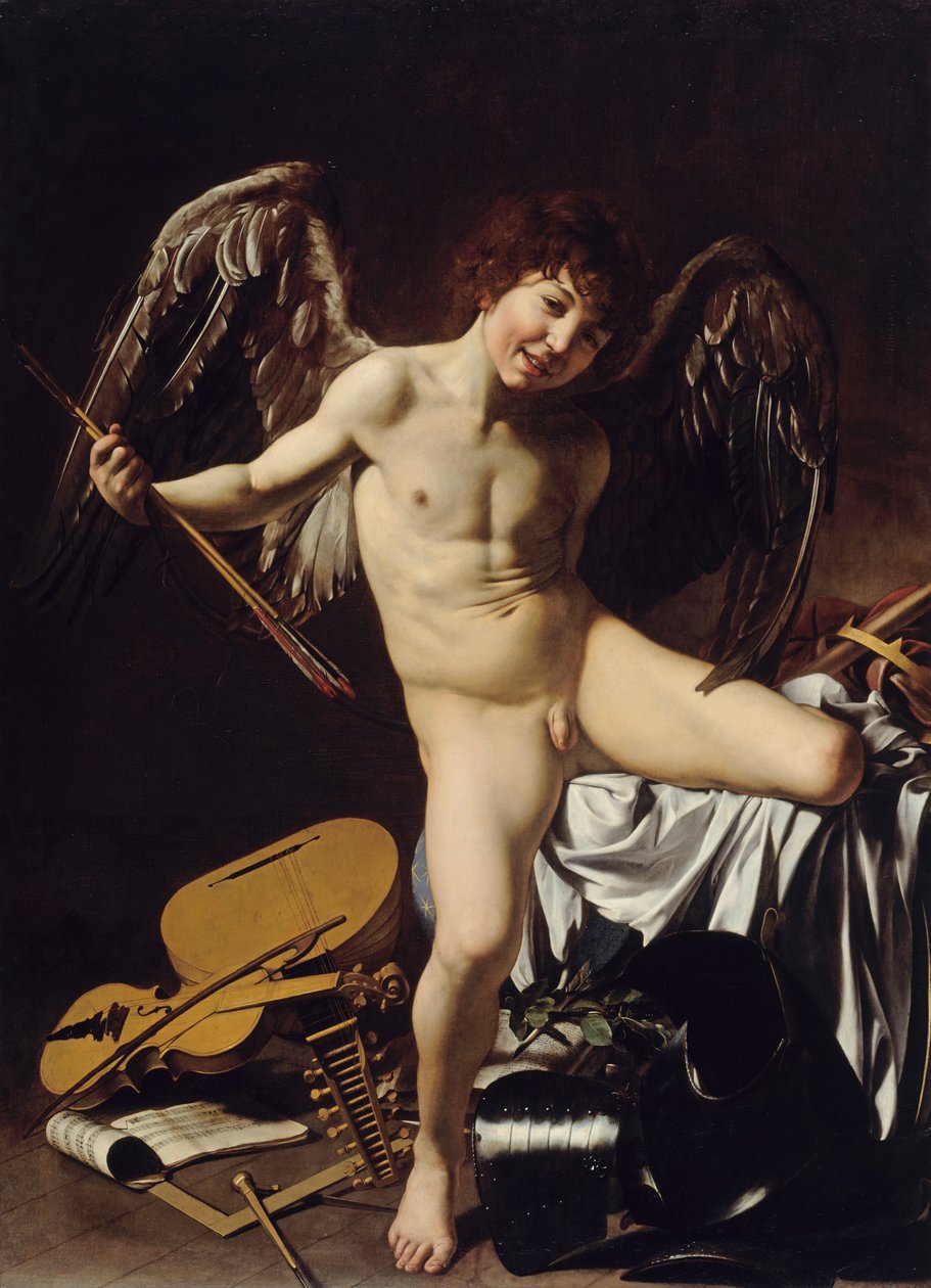 Amor als Sieger von Michelangelo Merisi Caravaggio