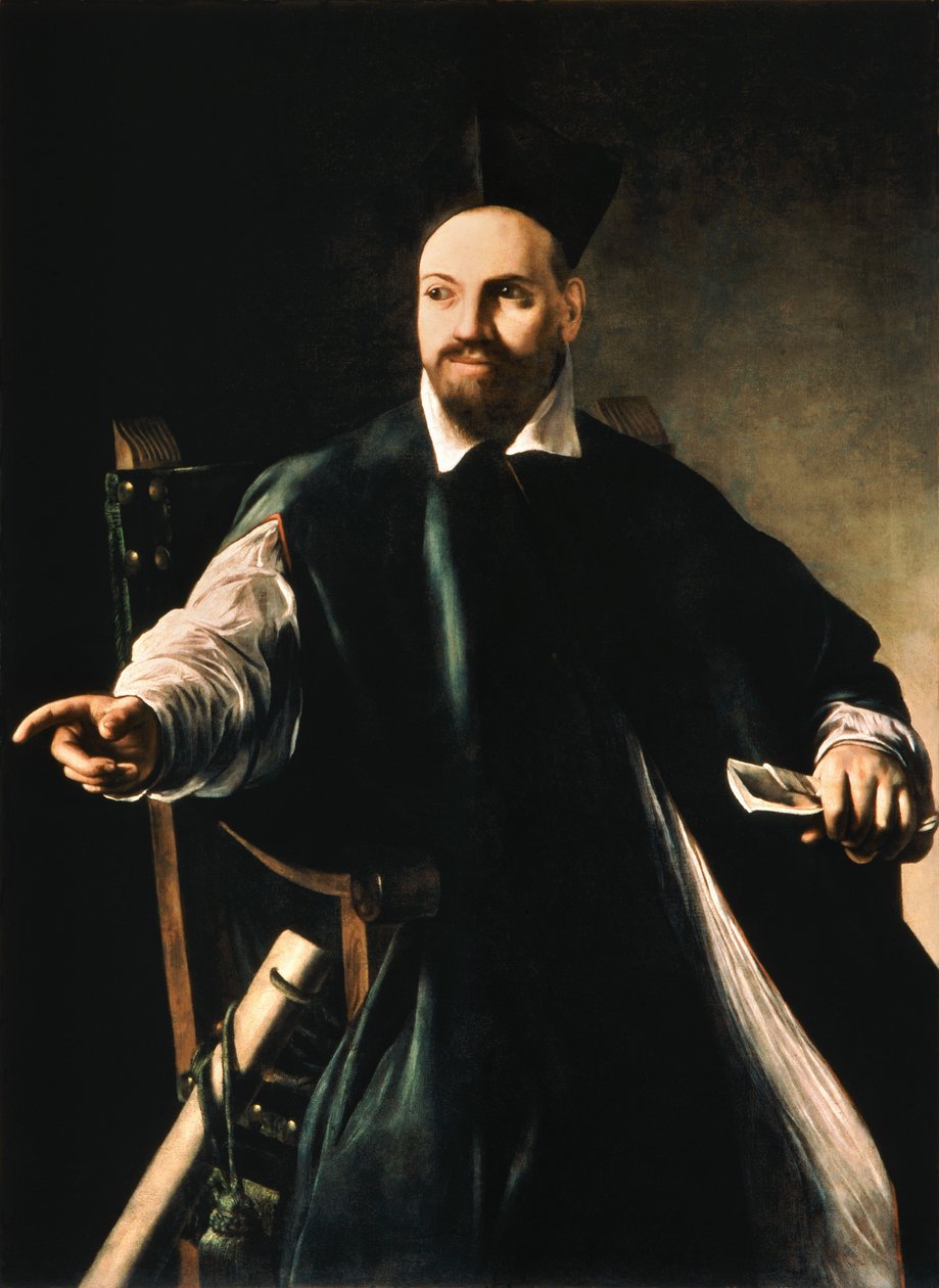 Porträt von Maffeo Barberini von Michelangelo Merisi Caravaggio