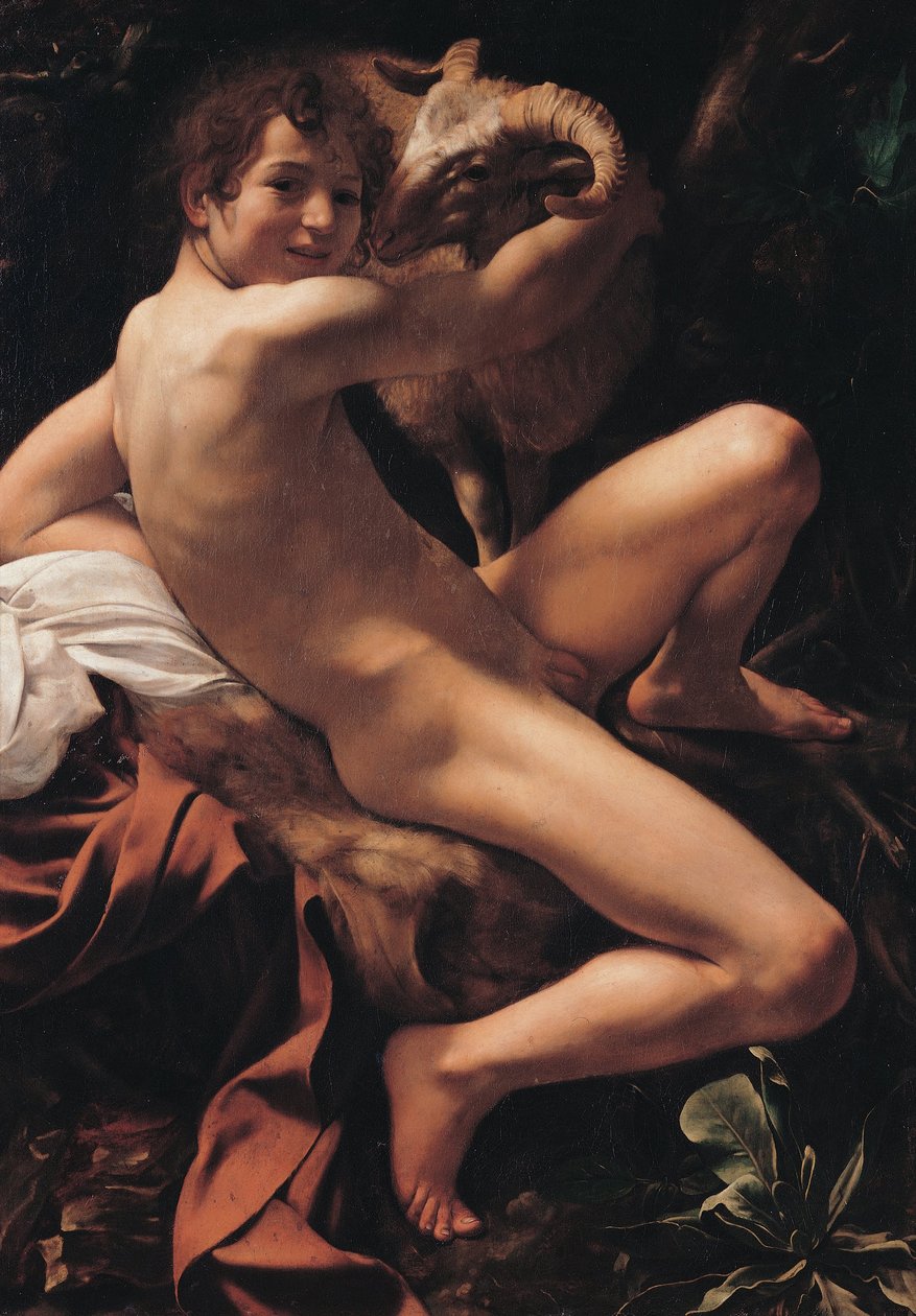 Heiliger Johannes der Täufer von Michelangelo Merisi Caravaggio