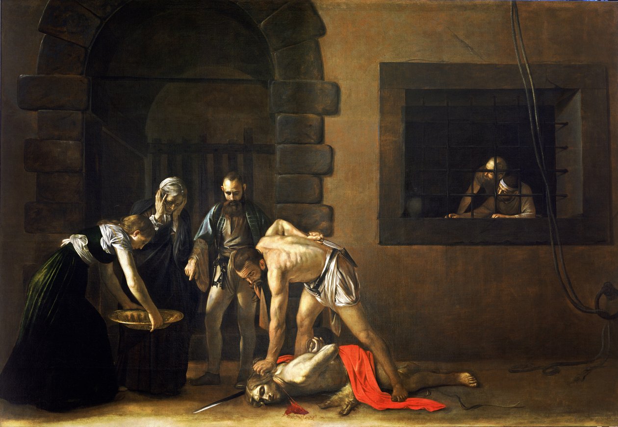 Die Enthauptung Johannes des Täufers von Michelangelo Merisi Caravaggio