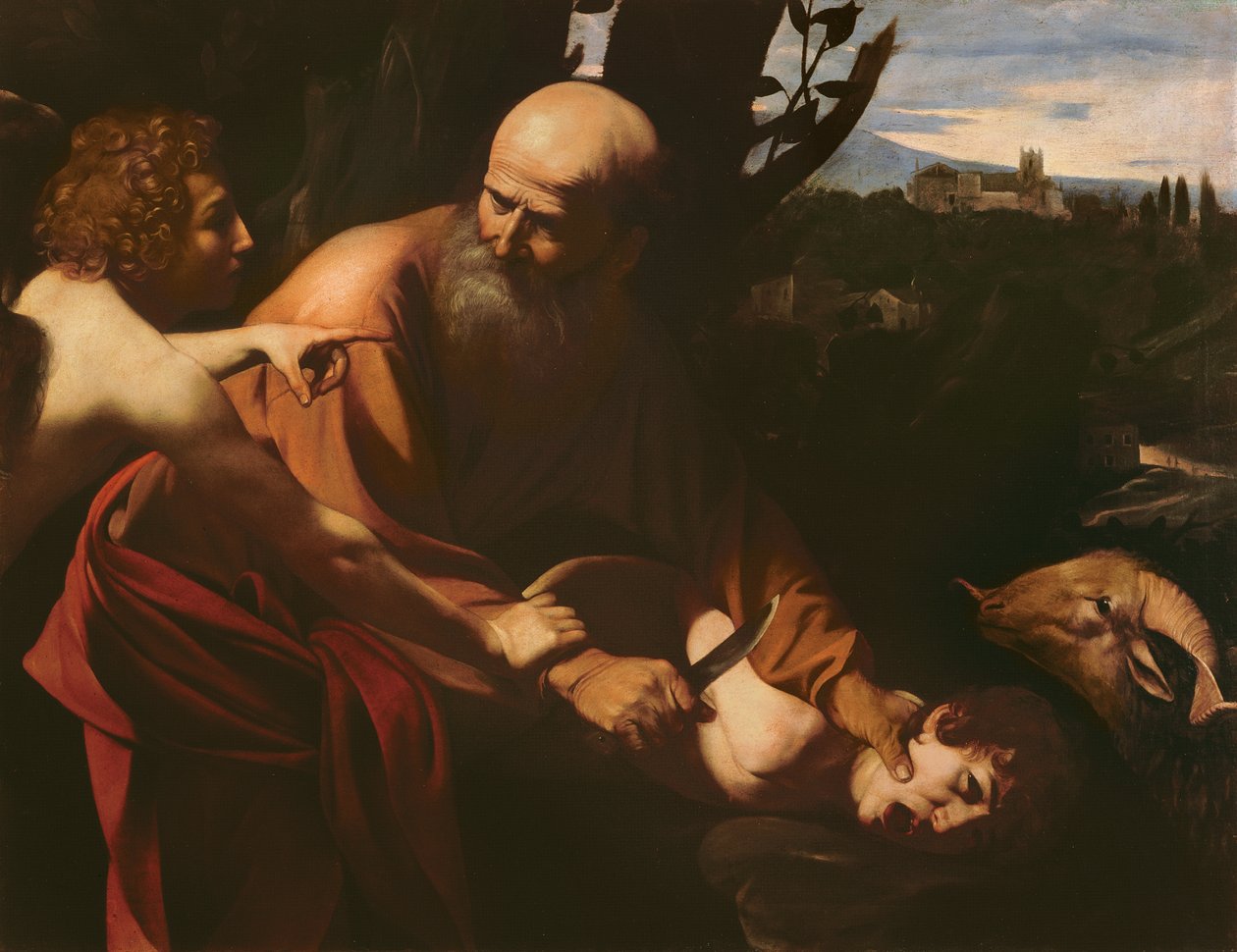 Die Opferung Isaaks, 1603 von Michelangelo Merisi Caravaggio
