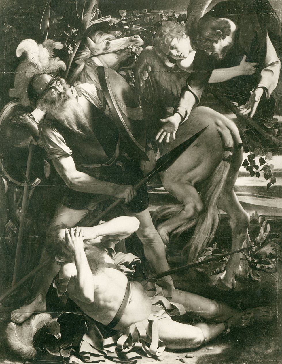 Die Bekehrung des Heiligen Paulus von Michelangelo Merisi Caravaggio