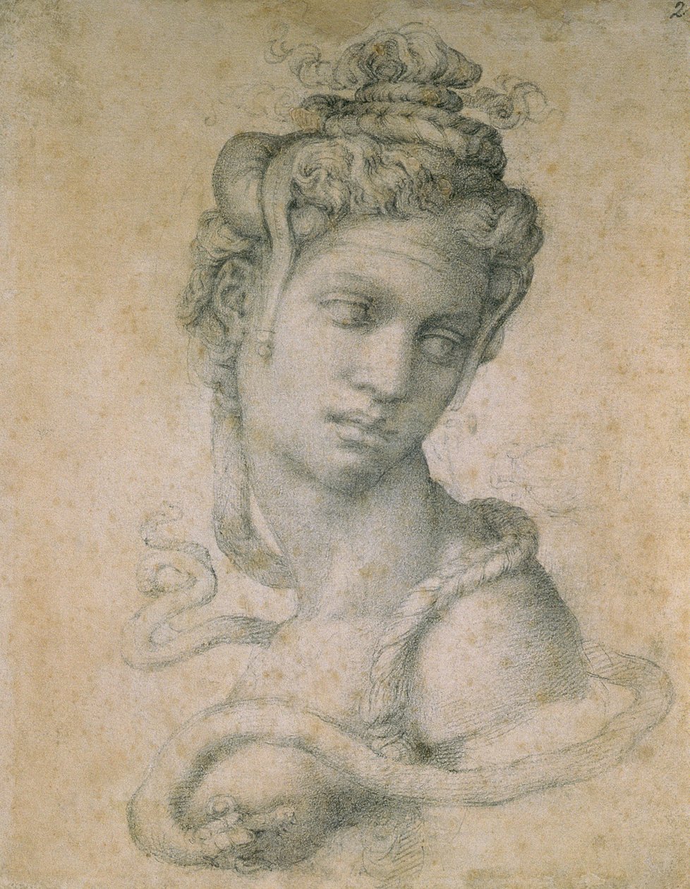 Kleopatra (69-30 v. Chr.) von Michelangelo Buonarroti