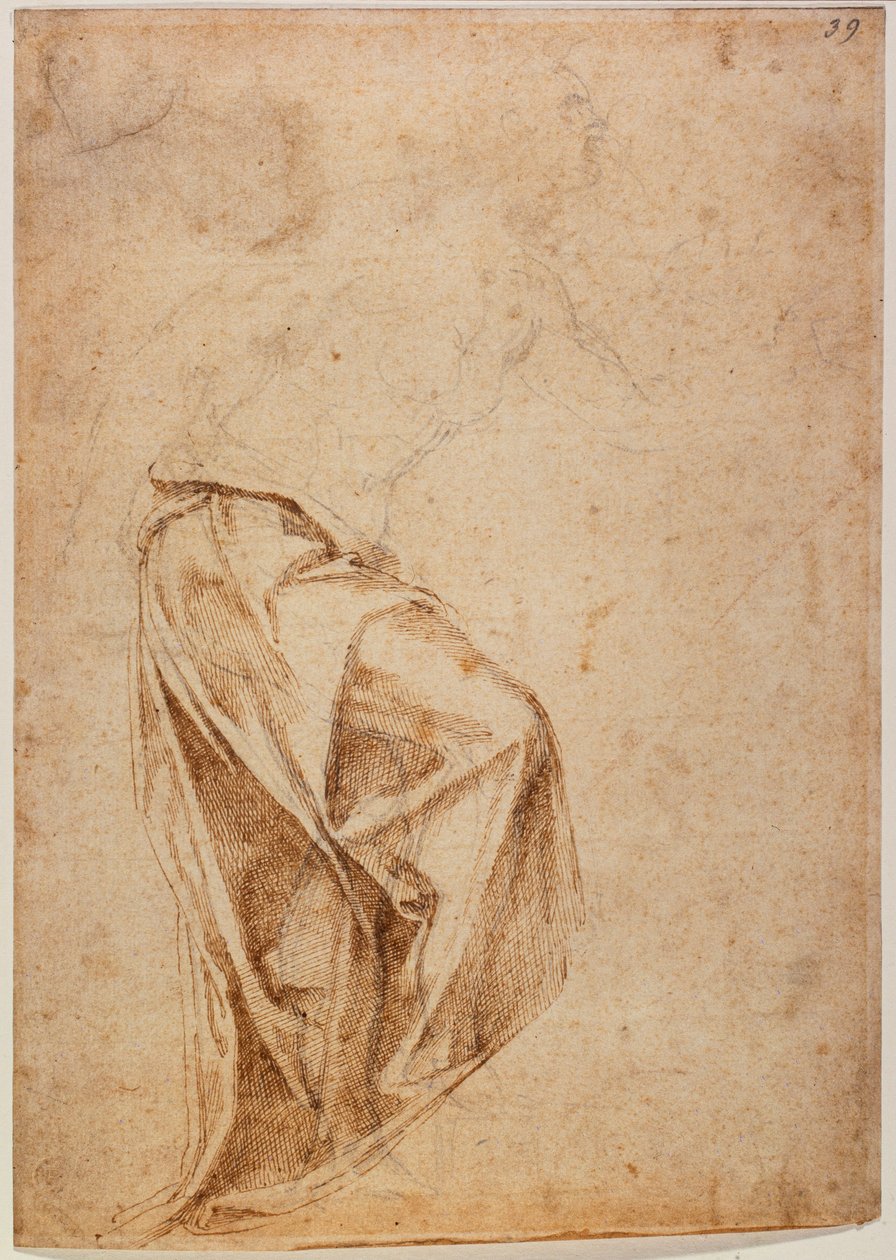 Verhüllte Figur von Michelangelo Buonarroti