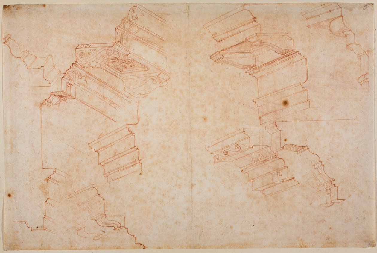 Studien von römischen Denkmälern von Michelangelo Buonarroti
