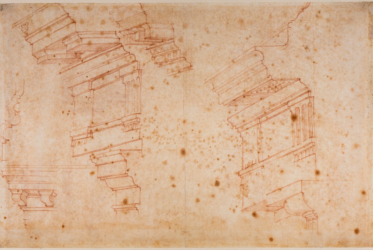 Studien von römischen Denkmälern von Michelangelo Buonarroti