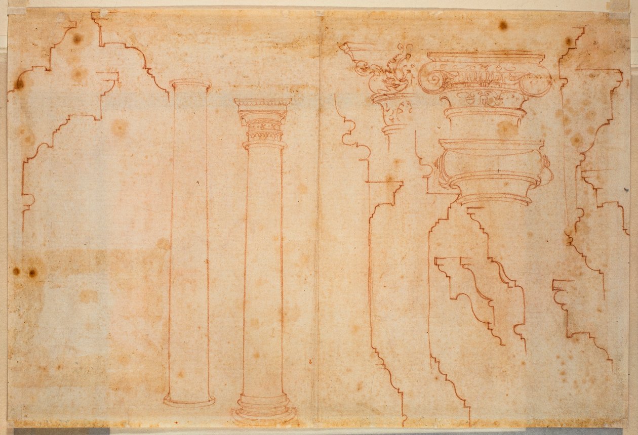 Studien von römischen Denkmälern von Michelangelo Buonarroti