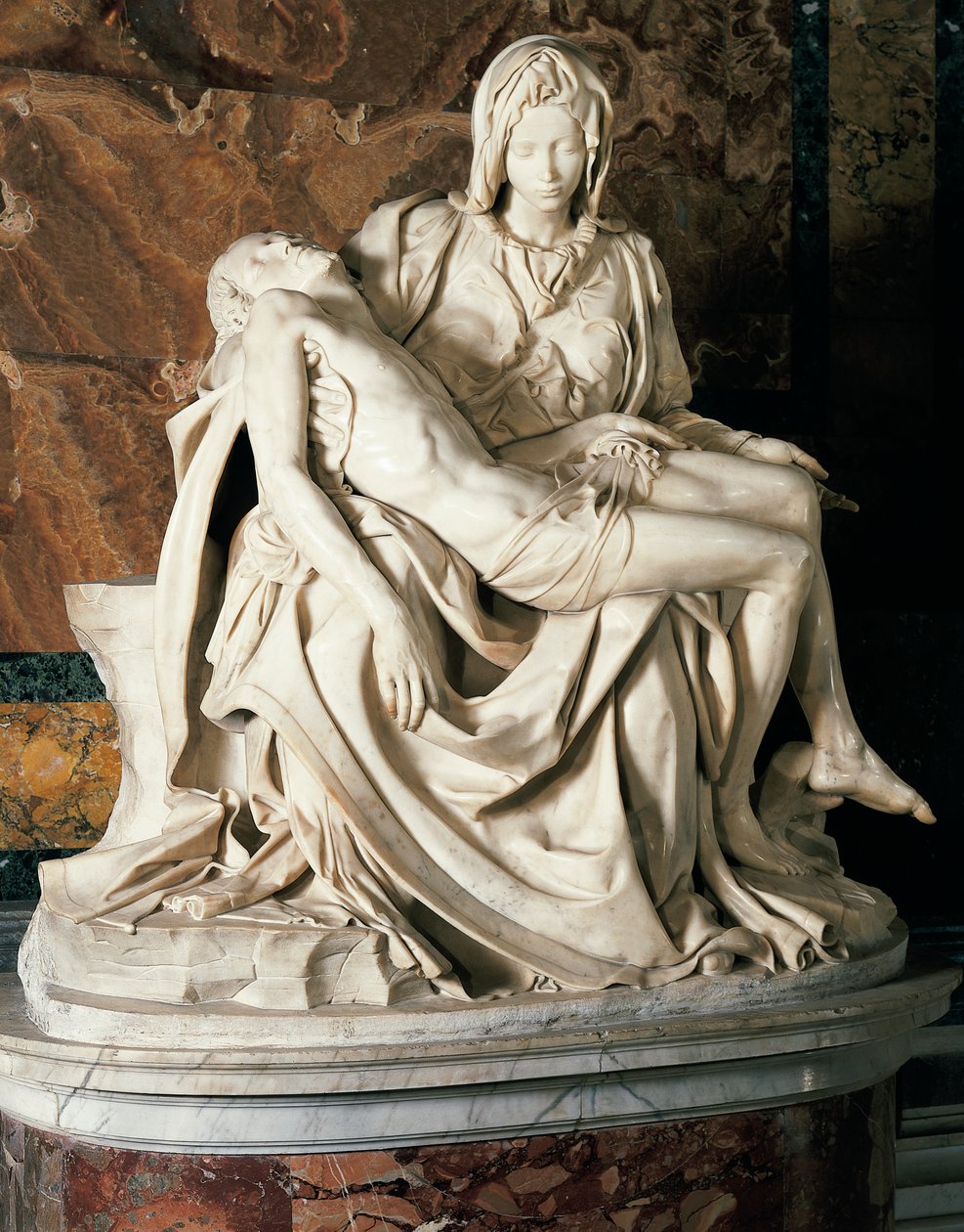 Die Pietà von Michelangelo Buonarroti