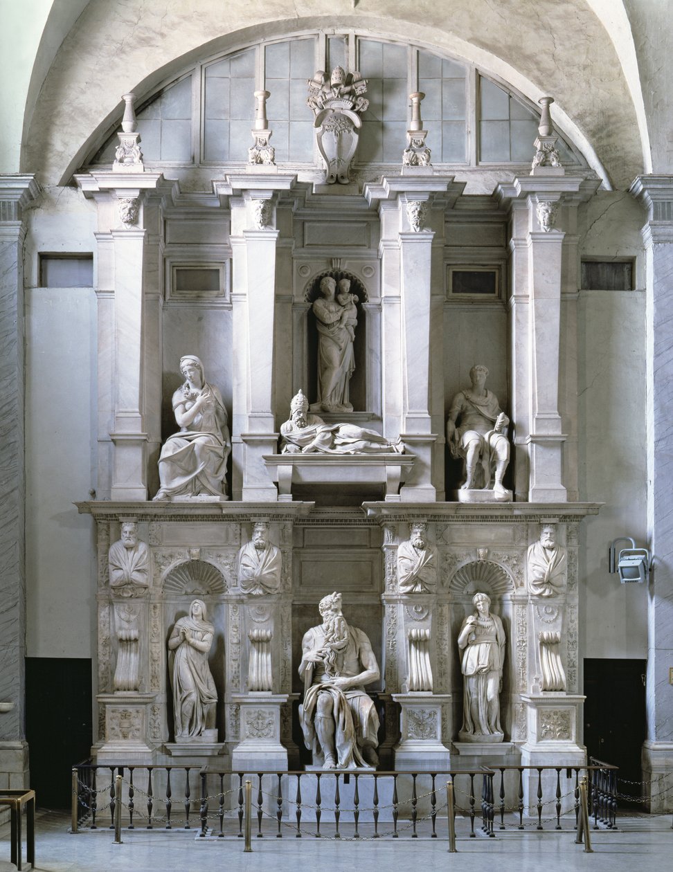 Grabmal von Papst Julius II. (1453-1513) (Marmor) von Michelangelo Buonarroti