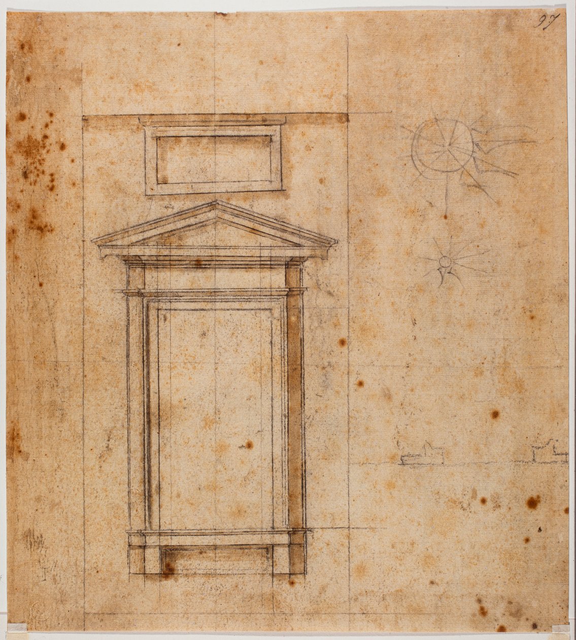 Fensterdesign von Michelangelo Buonarroti
