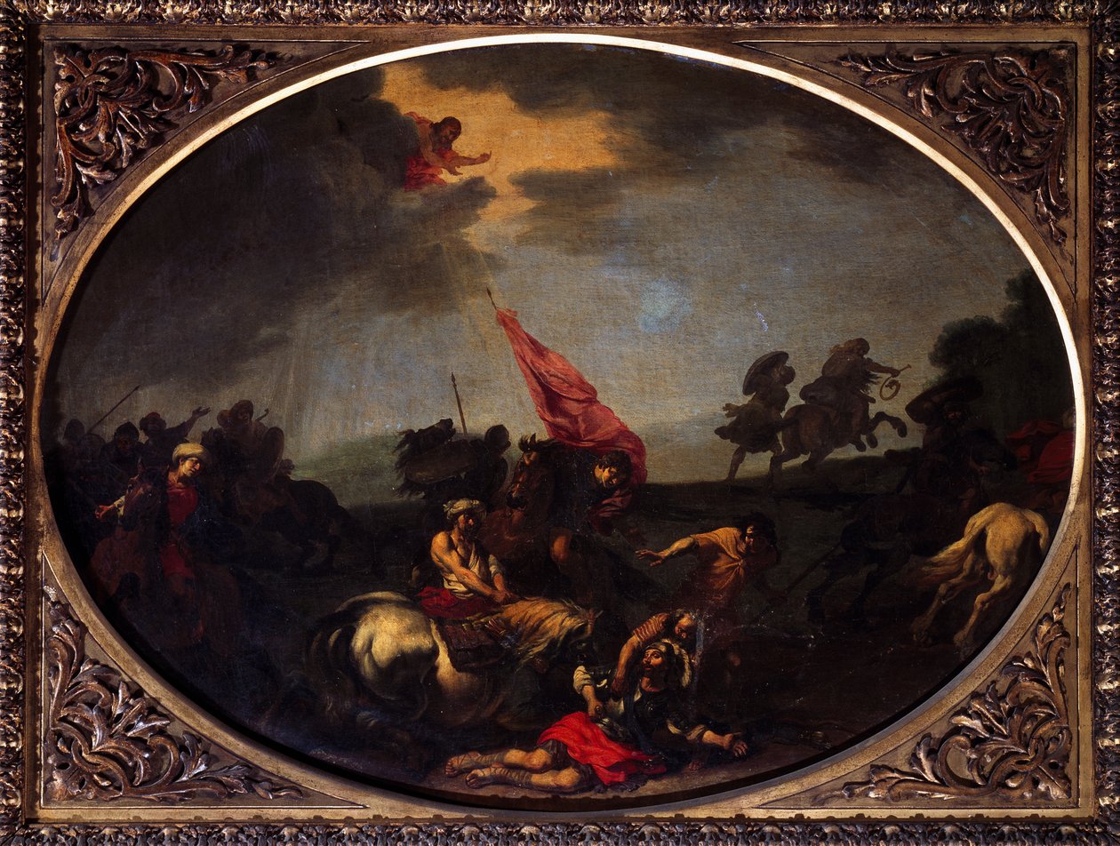Der Sturz des Heiligen Paulus von Michelangelo Cerquozzi