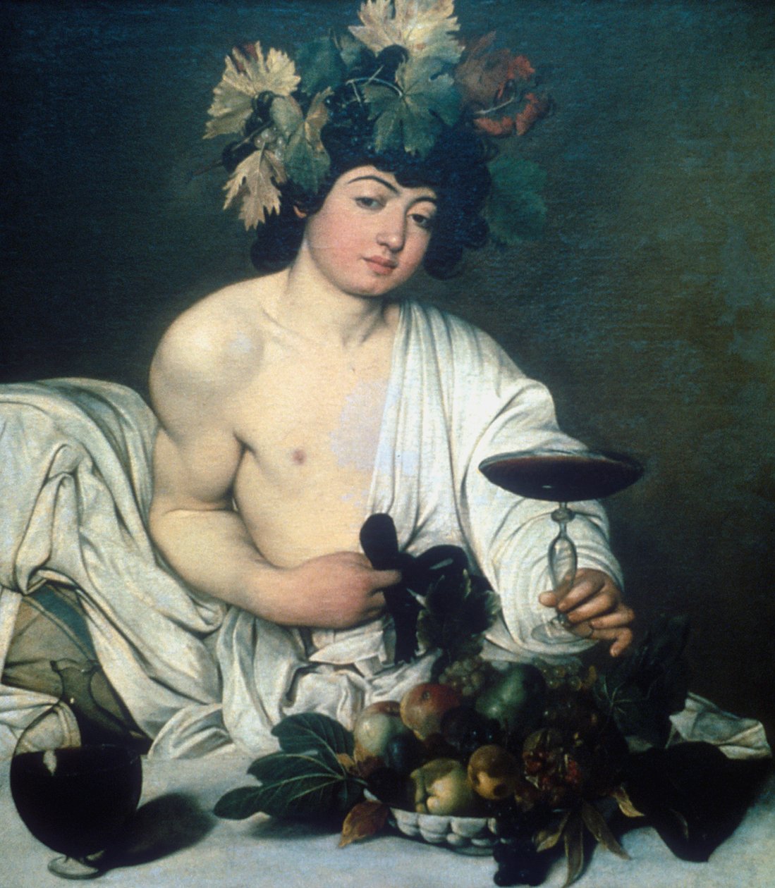 Bacchus, um 1597 von Michelangelo Merisi Caravaggio