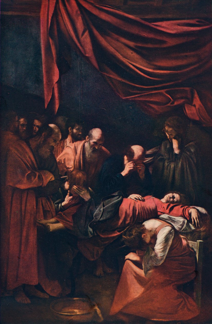 Tod der Jungfrau, um 1606 von Michelangelo Merisi Caravaggio