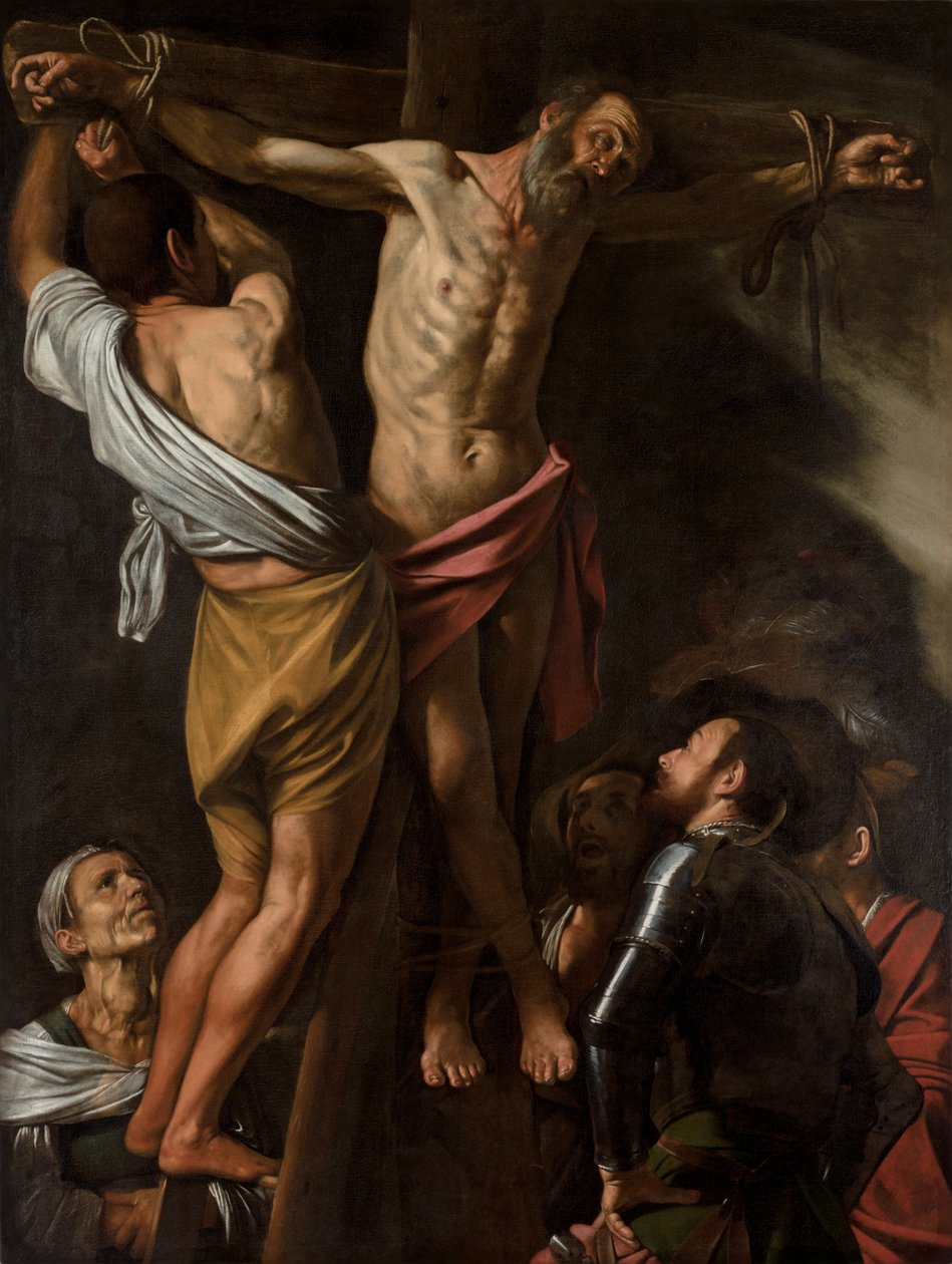 Die Kreuzigung des Heiligen Andreas, 1606-7 von Michelangelo Merisi Caravaggio