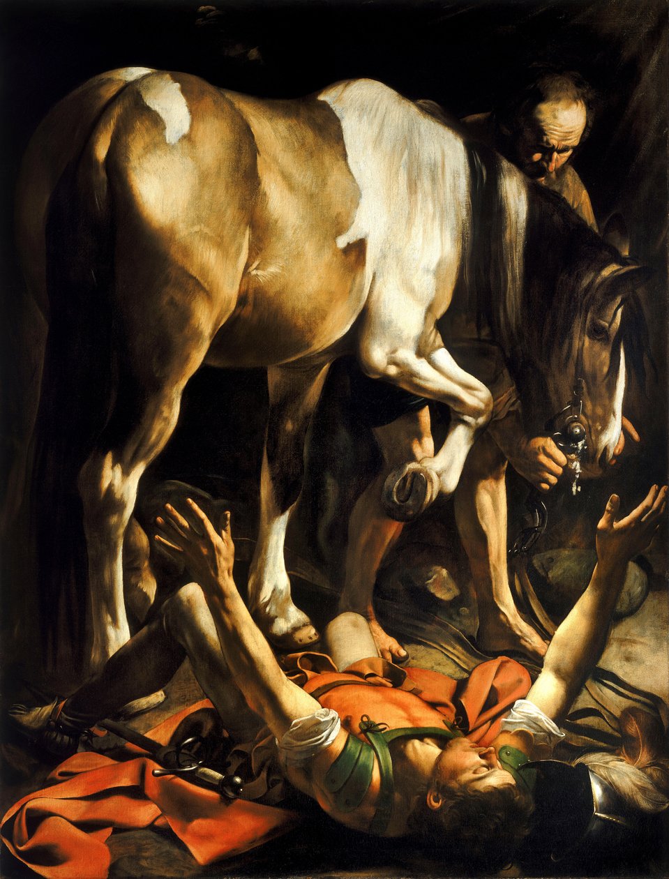 Die Bekehrung des Heiligen Paulus von Michelangelo Merisi da Caravaggio
