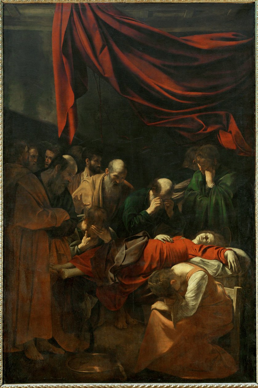 Der Tod der Jungfrau von Michelangelo Merisi da Caravaggio