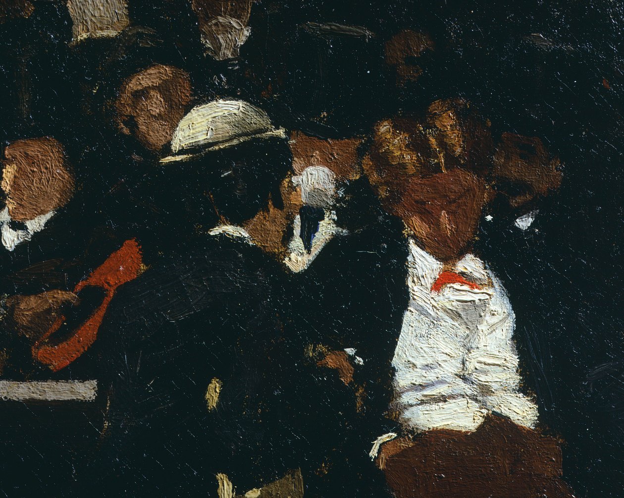 Piazza San Marco, Detail, 1869 von Michele Cammarano