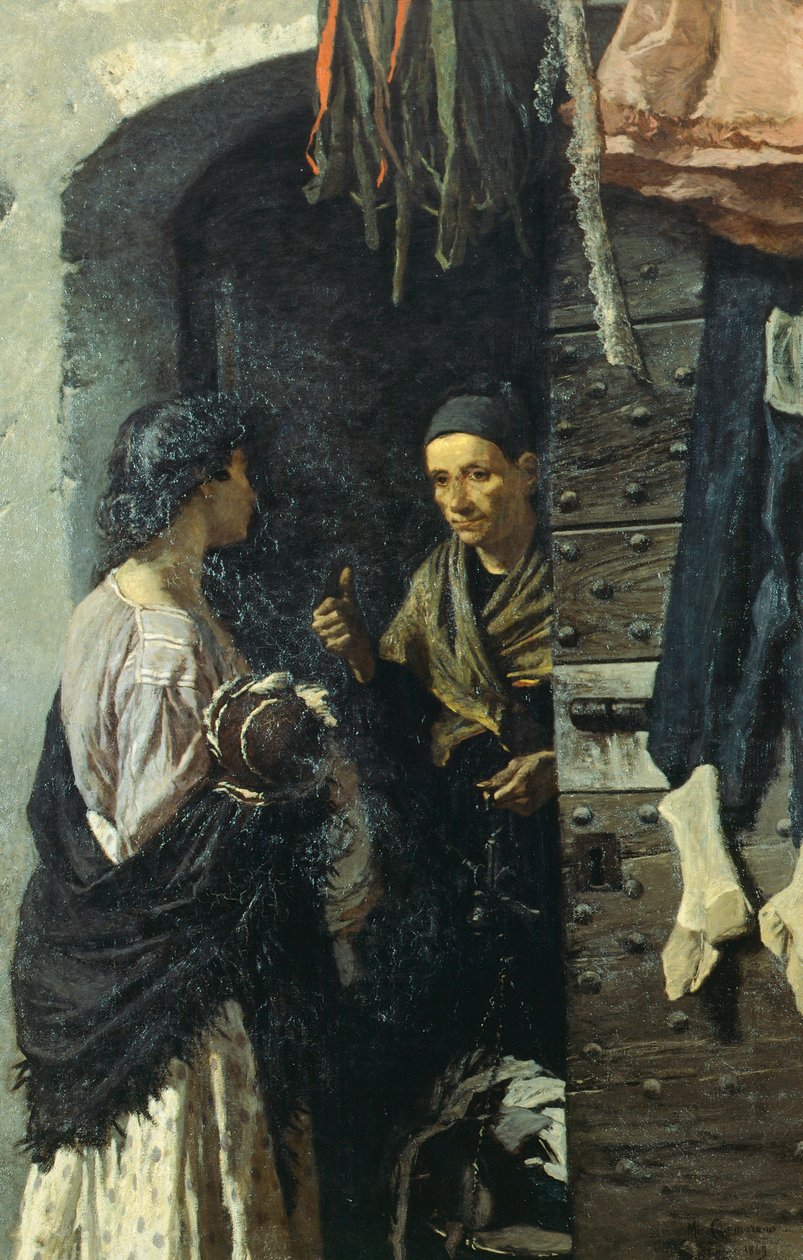 Die Nächstenliebe, von Michele Cammarano von Michele Cammarano