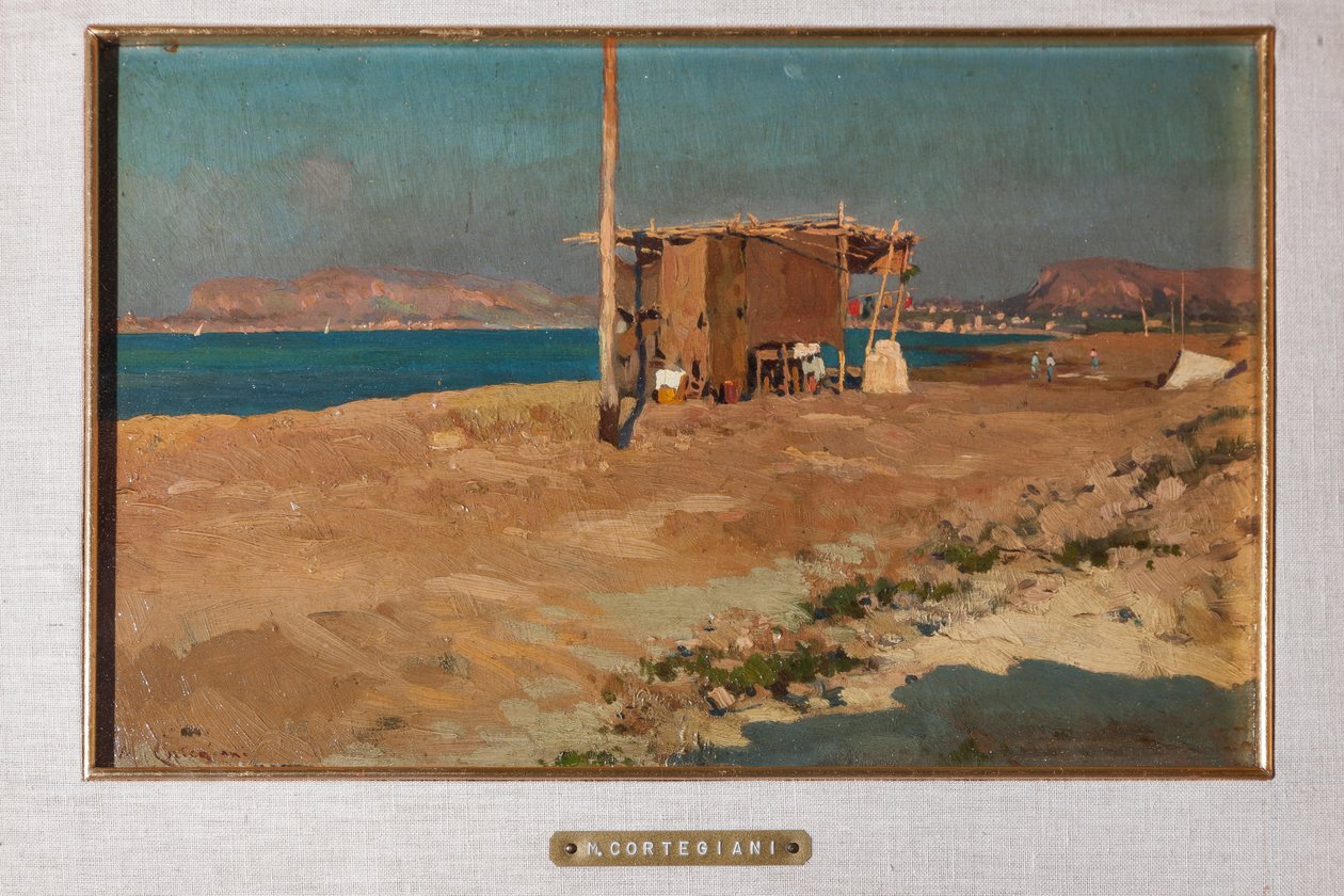 Strand und Hütte von Michele Cortegiani
