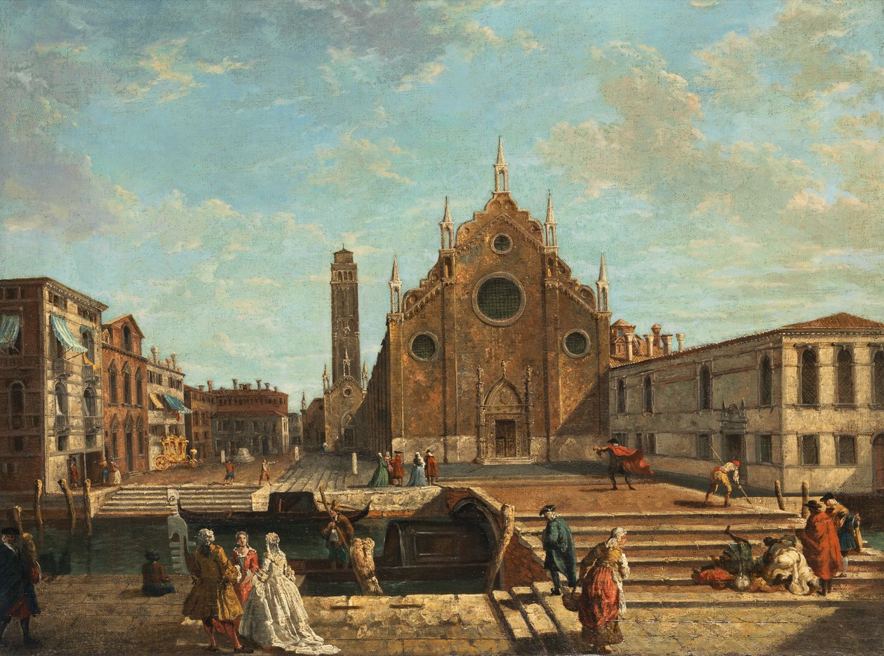 Michele Marieschi Campo dei Frari von Michele Marieschi