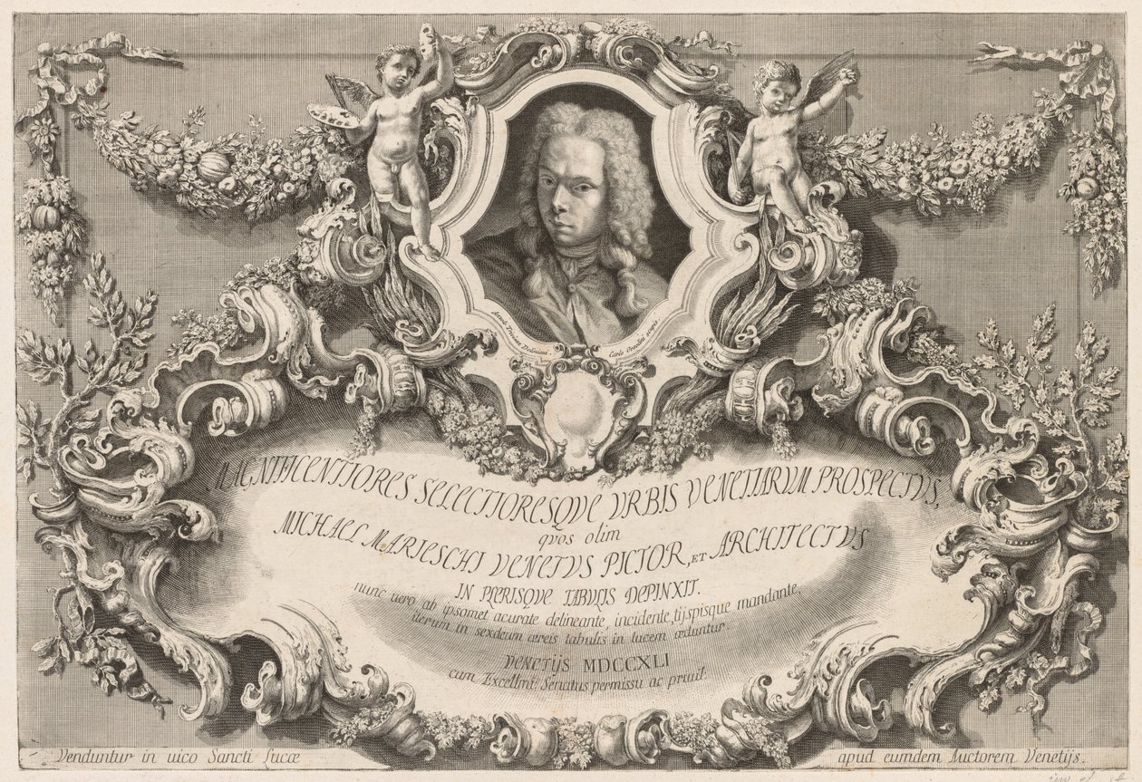 Ansichten von Venedig von Michele Marieschi