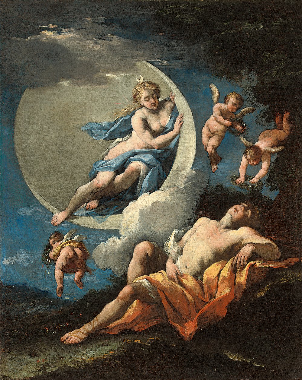 Diana und Endymion von Michele Rocca