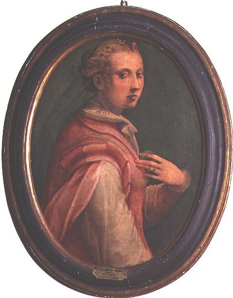 Porträt einer Frau von Michele di Ridolfo Tosini